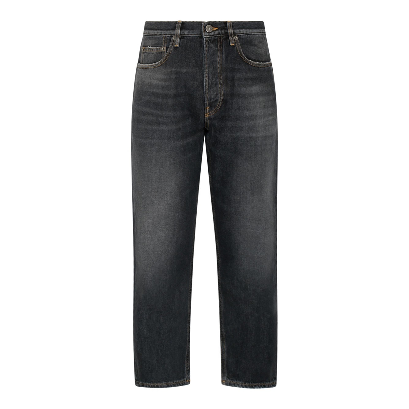 [Golden Goose] Jeans CO GMP01186P00099490100--BLACK