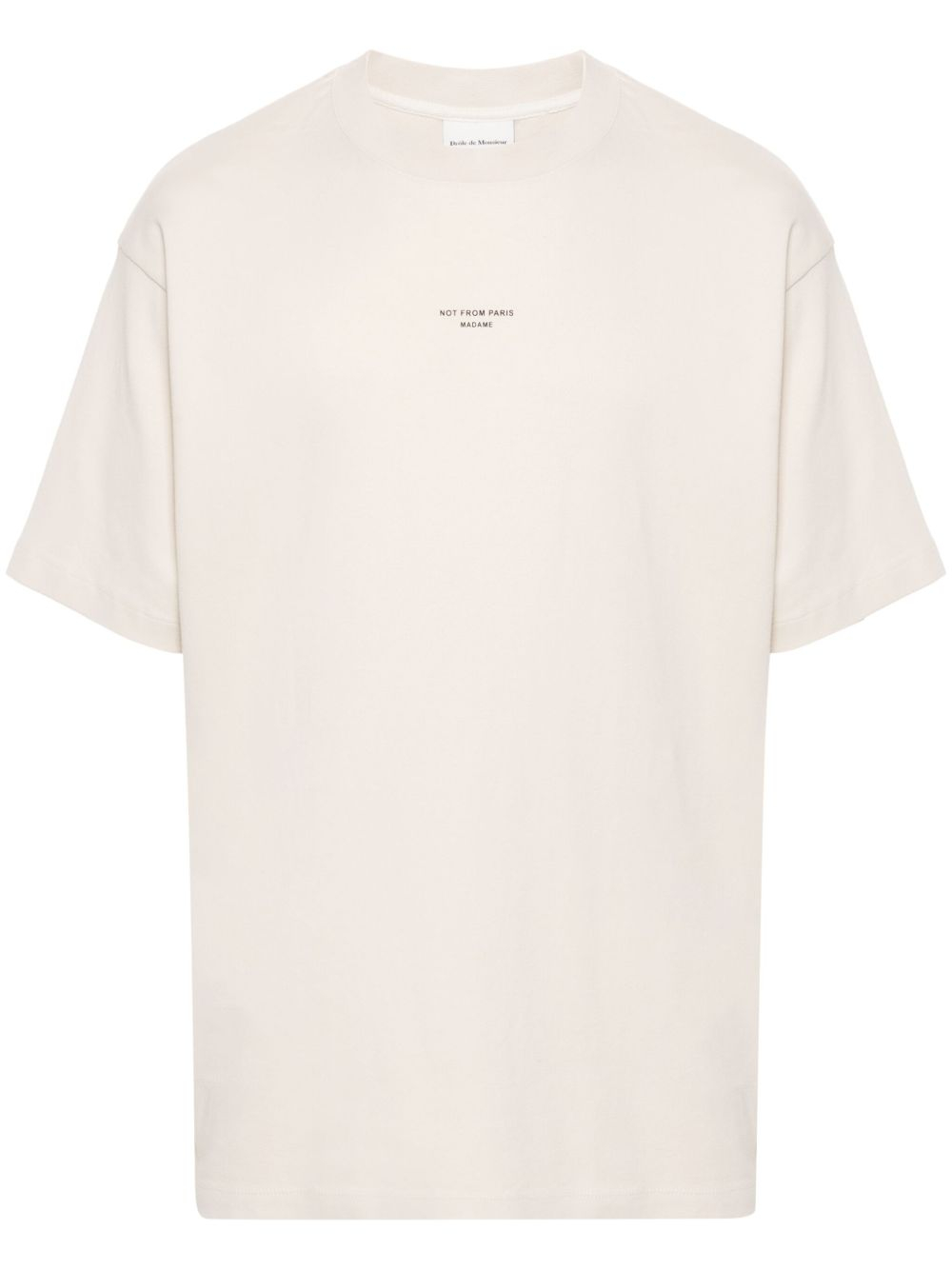 [DROLE DE MONSIEUR] T-shirts Short Sleeve FW26 PERMTS202CO002MT