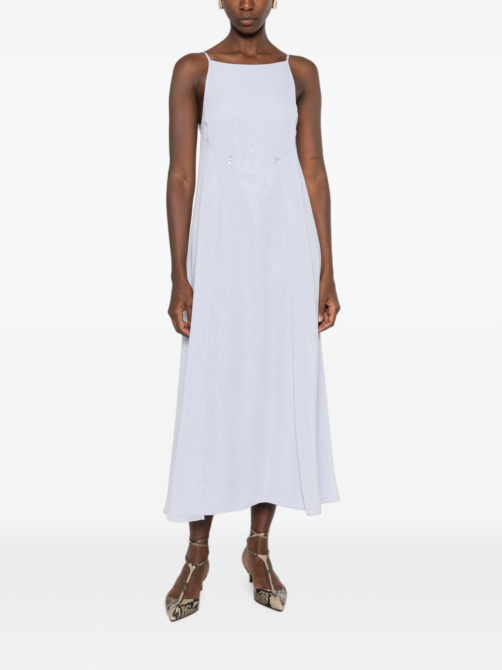 [Emporio Armani] Sleeveless dress SS26 EW003215AF10209U9341