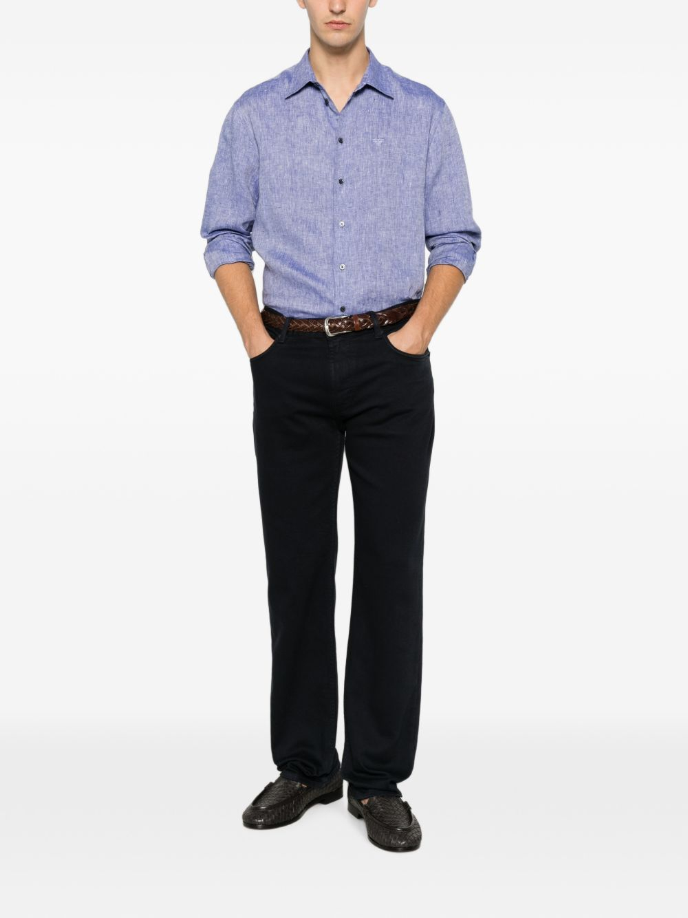 [Emporio Armani] Shirts Long Sleeve SS26 EM000099TE10157OB003