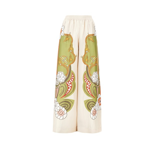 [La Double J] Trousers FW26 TRO0026SIL001AMB03WH04-WH04