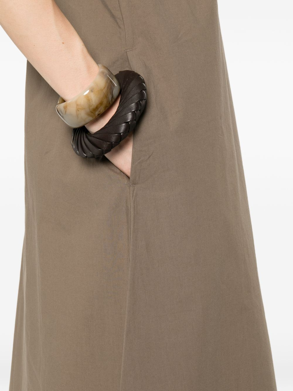[MATTEAU] Sleeveless dress SS26 SCSDRBIR