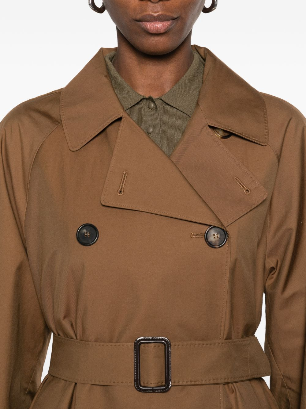 [MAX MARA THE CUBE] Trench Coat SS26 19021024600020