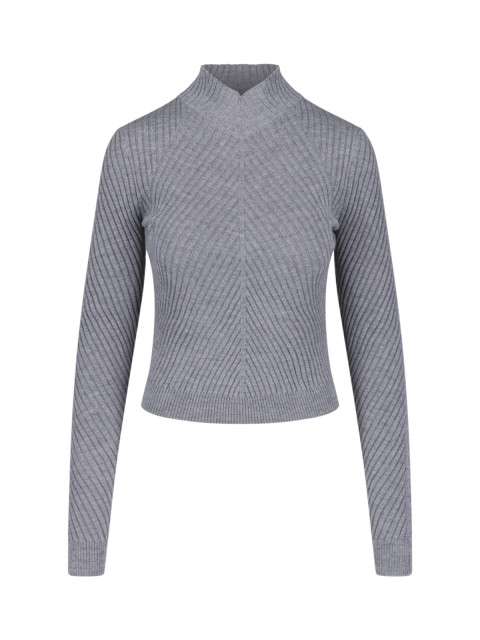 [VICTORIA BECKHAM] Knitwear FW26 1425KTP006804BGREY MARL