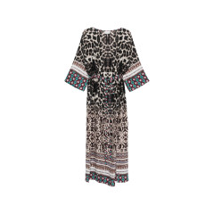 [Pierre Louis Mascia] Long sleeve dress SS26 TETRIS/SV-AB12178101518103