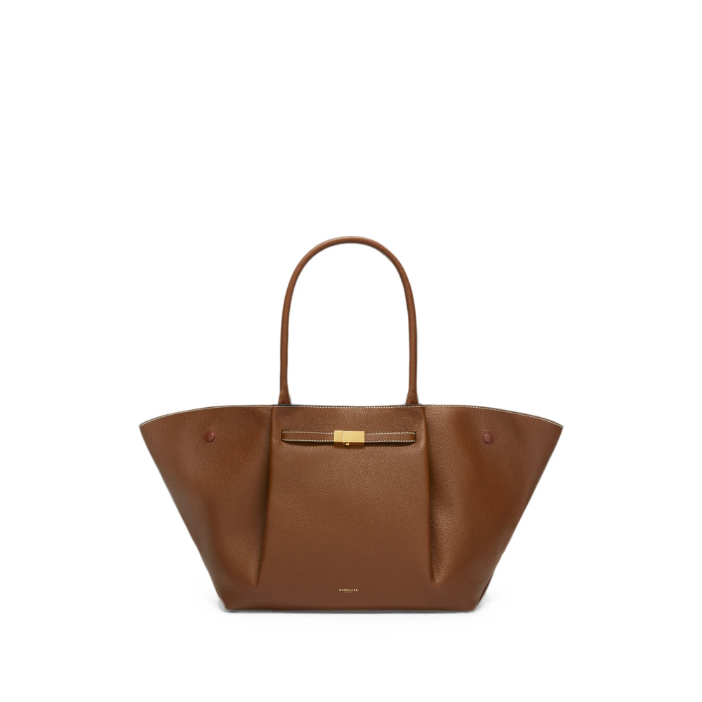 [DEMELLIER] Tote bag FW26 D90 NEW YORK TAN