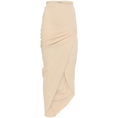 [Cortana] Midi skirt SS25 A2266BEIGE