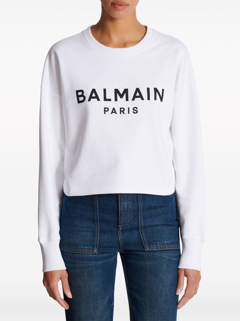 [Balmain] Sweatshirt SS24 CF1JO065BB02GAB