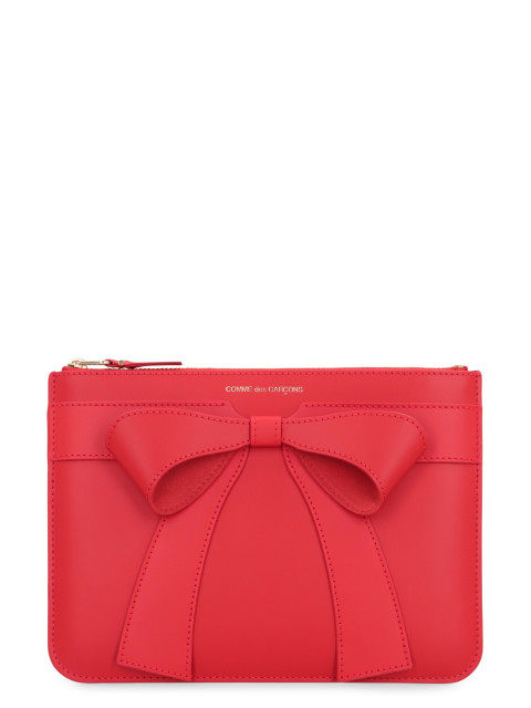 [COMME DES GARCONS WALLET] Pouch FW25 SA5100BB_RED