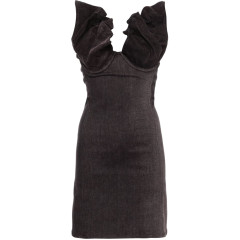 [YPROJECT] Sleeveless dress SS24 107DR002BLACKPURPLE