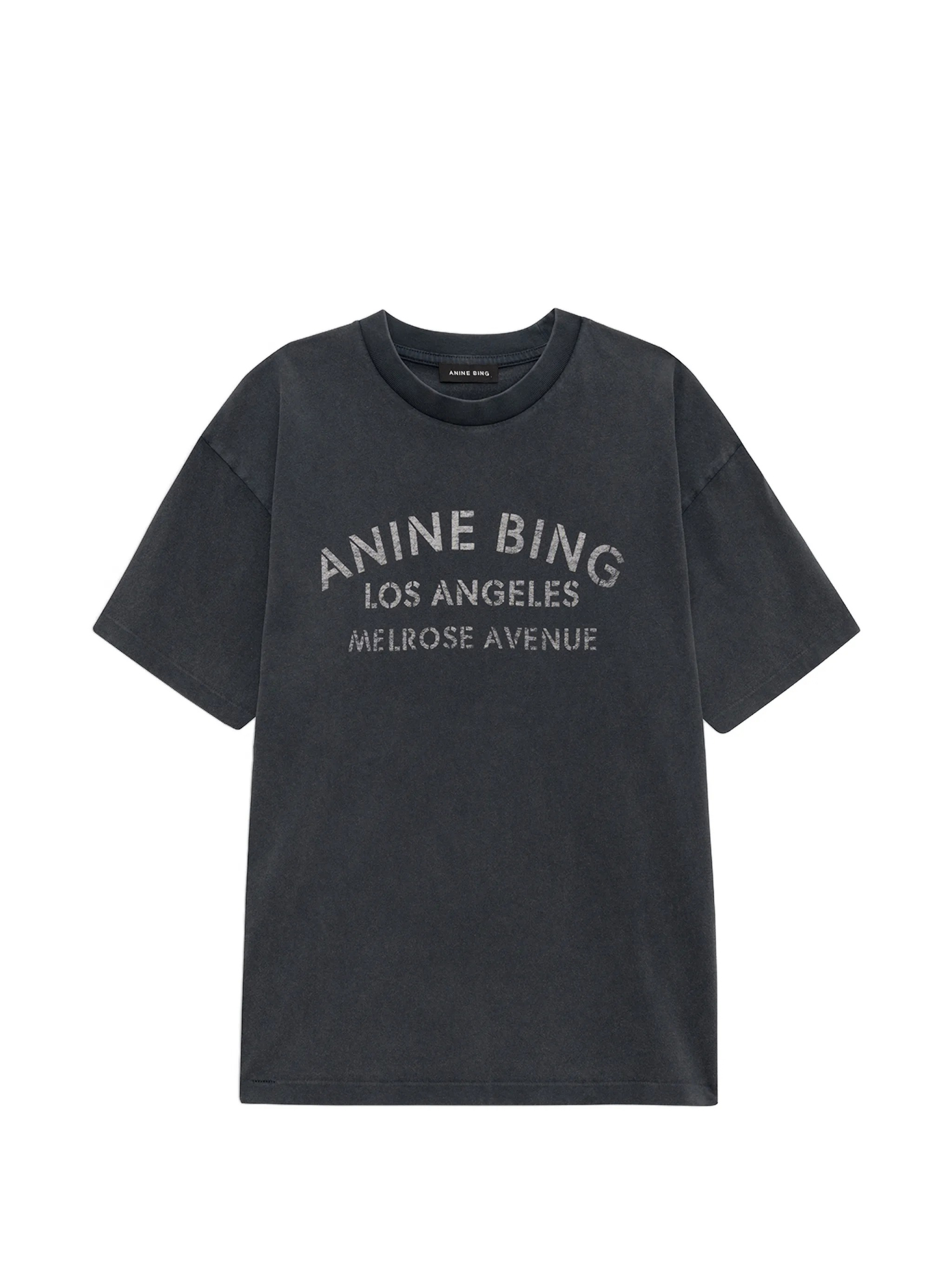 [Anine Bing] T-shirts Short Sleeve FW26 A0812930WBL1