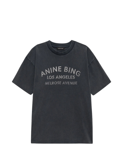 [Anine Bing] T-shirts Short Sleeve FW26 A0812930WBL1