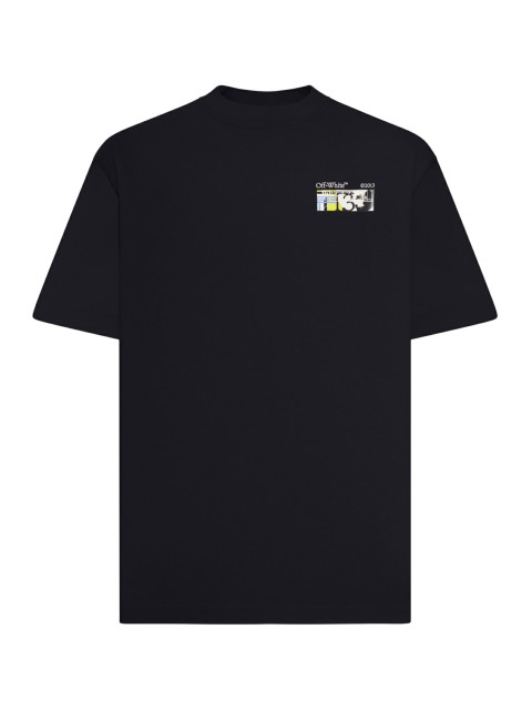 [Off-White] T-shirts Short Sleeve FW26 44MAA120F26J00Z001 BLACK