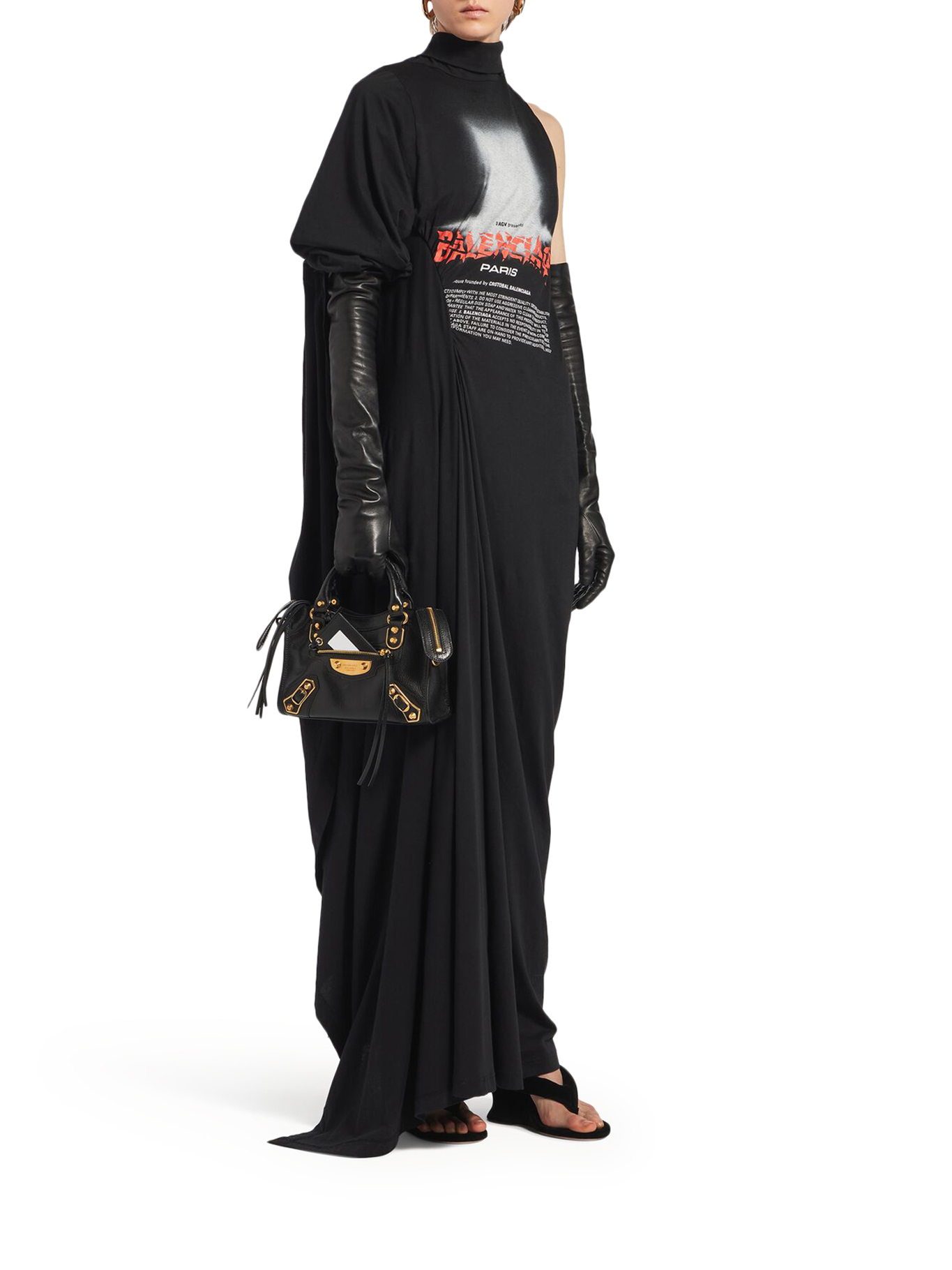 [Balenciaga] Sleeveless dress FW26 A001WDTUVX91000 BLACK