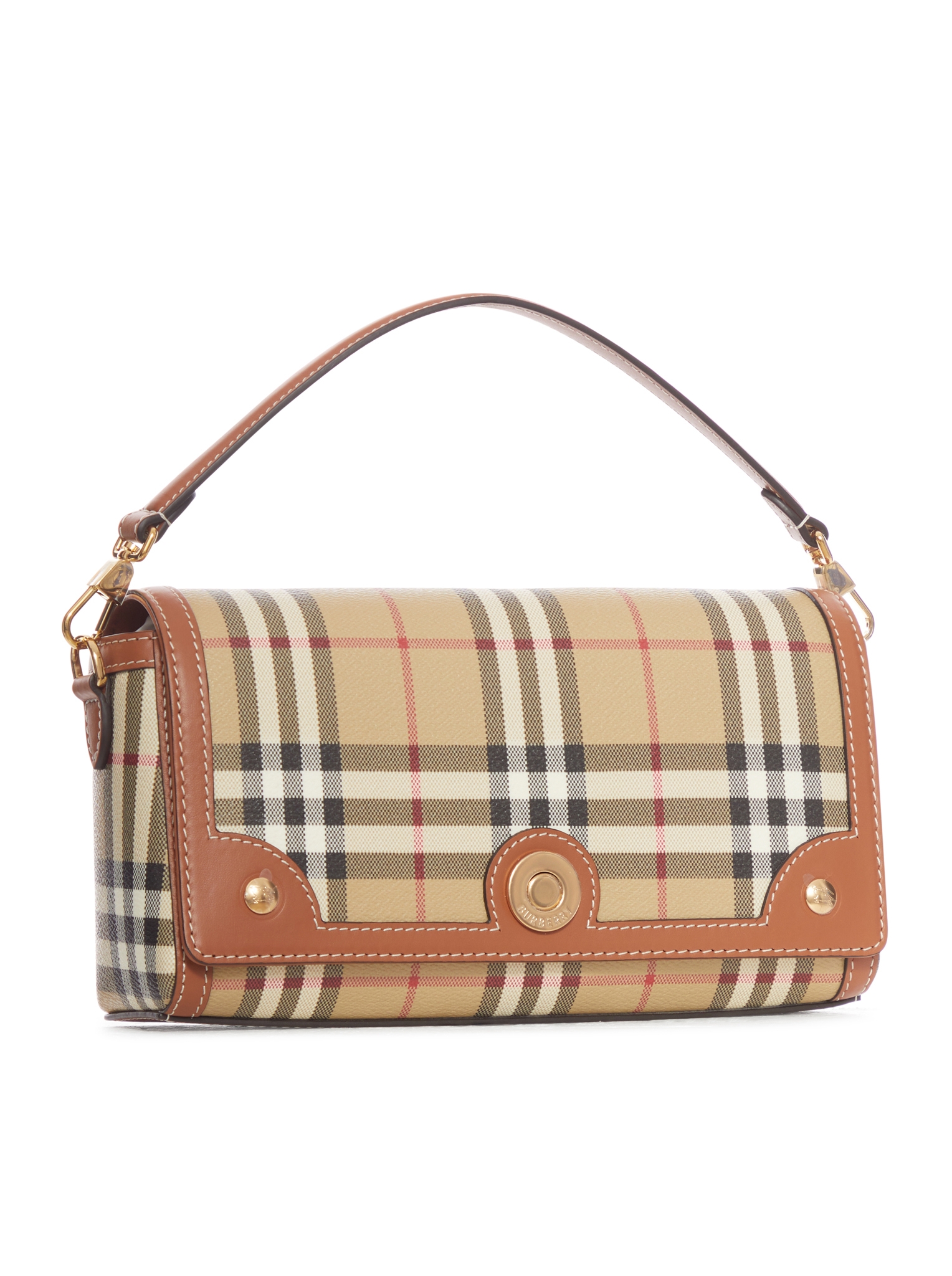 [Burberry] Tote bag FW26 8109787A9534 VNTG CHK BRIAR BROWN