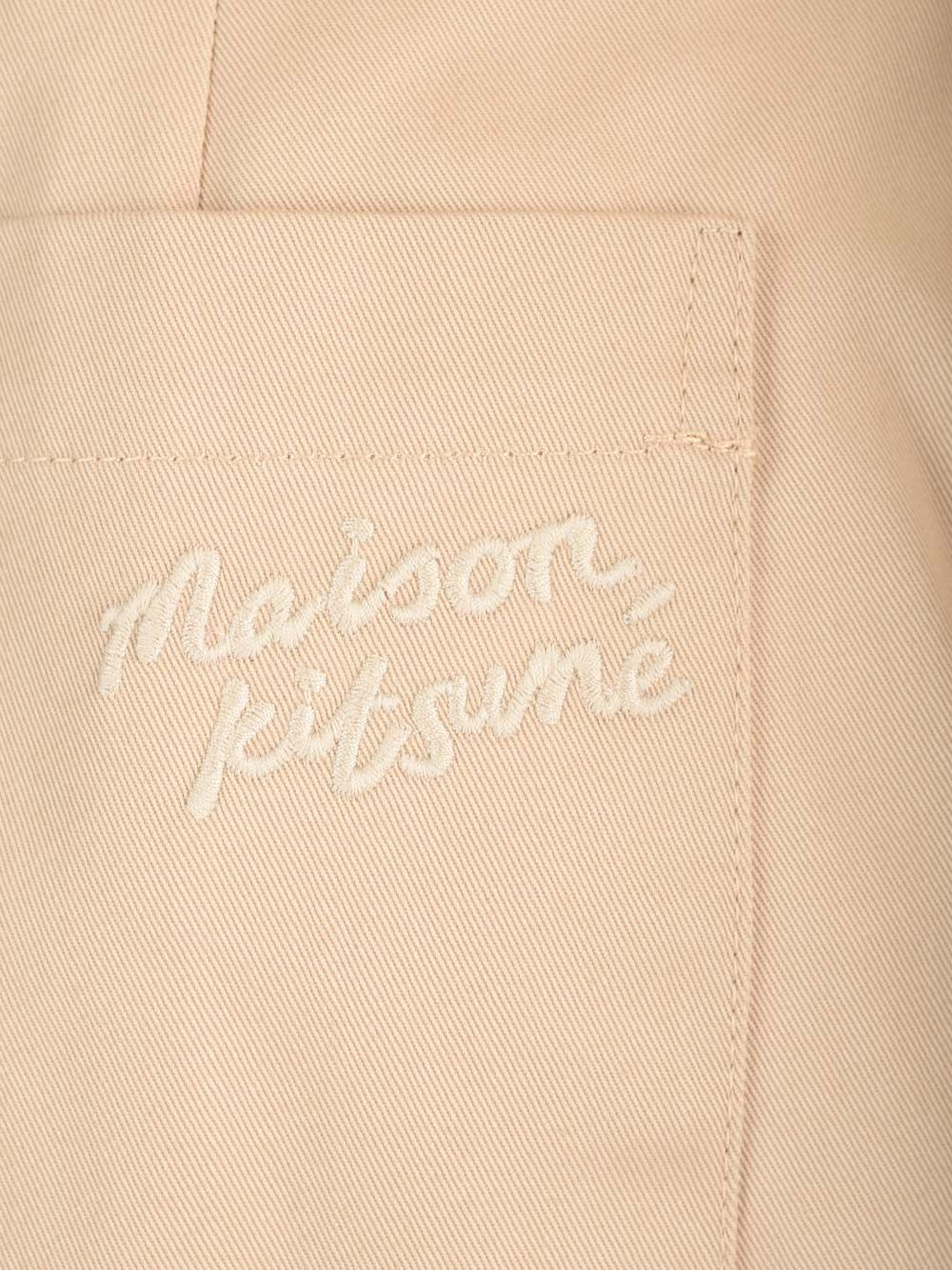 [MAISON KITSUNE] Trousers SS24 MW01102WW0078P218