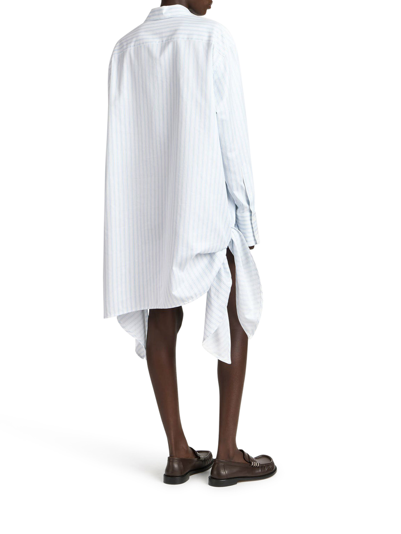[J.W.Anderson] Long sleeve dress SS26 DR0500PG1892023 WHITE BLUE
