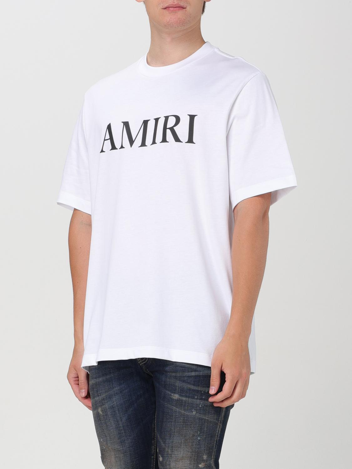 [Amiri] T-shirts Short Sleeve FW25 AMJYTE1073 WHITE
