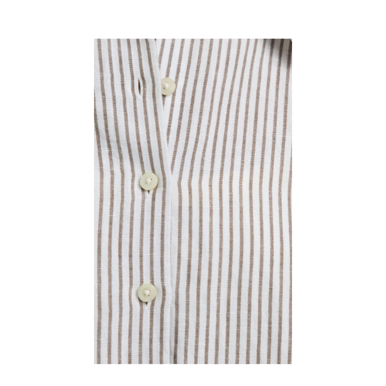 [Selected] Shirts Long Sleeve CO 16099876-STRIPESCHOCOLATECHI
