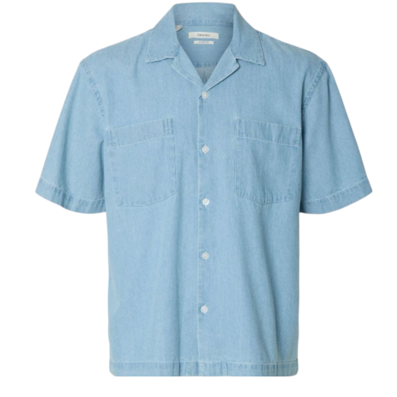 [Selected] Shirts Short Sleeve SS26 16101352-LIGHTBLUEDENIM