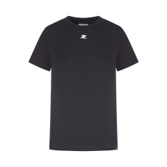 [Courreges] T-shirts Short Sleeve FW26 326JTS217JS02339999 BLACK