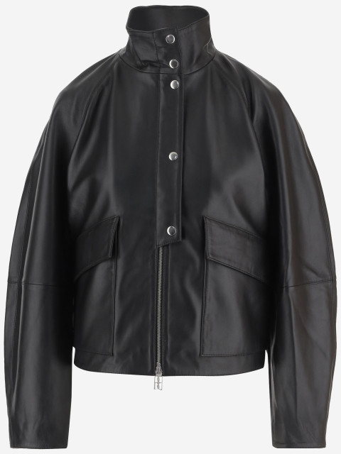 [By Malene Birger] Leather Jacket FW26 104045050
