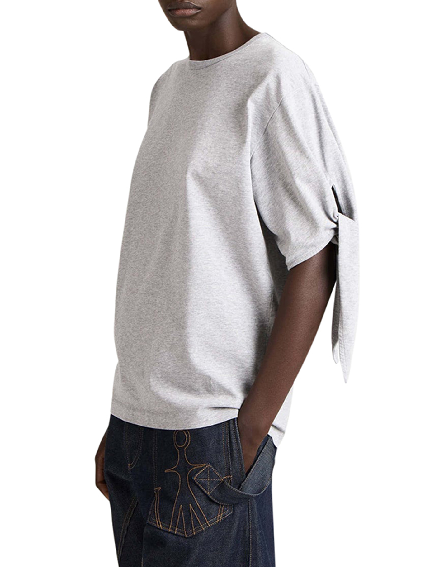 [J.W.Anderson] T-shirts Short Sleeve FW26 JT0334PG1937945 MID GREY MELANGE