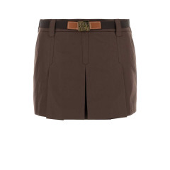 [Miu Miu] Mini skirt FW25 MG2485SOOO12NS F0324
