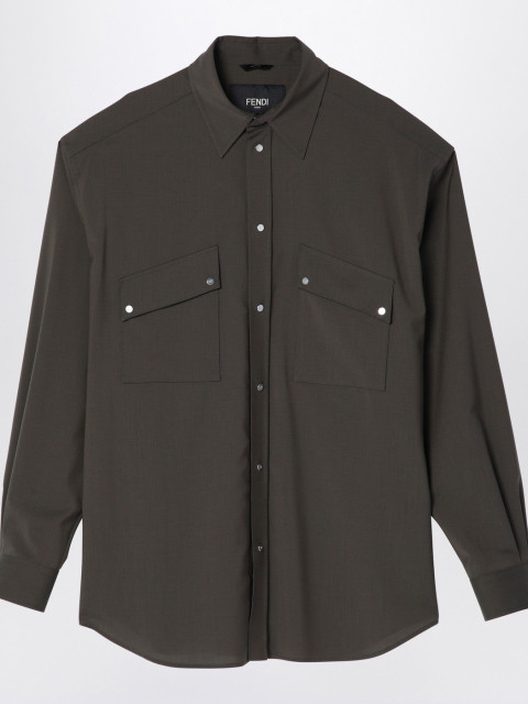 [Fendi] Shirts Long Sleeve FW24 FW1319ASCH