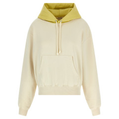 [AURALEE] Sweatshirt SS26 A26SP05TUSMOKYWHITELIGHTYELLOW