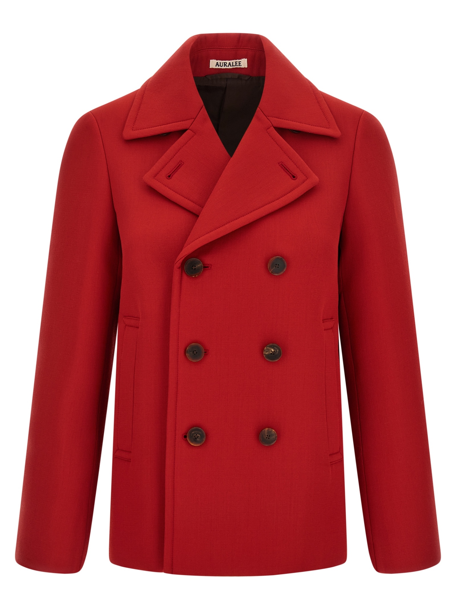[AURALEE] Coat FW25 A25AC03WDDUSTYRED