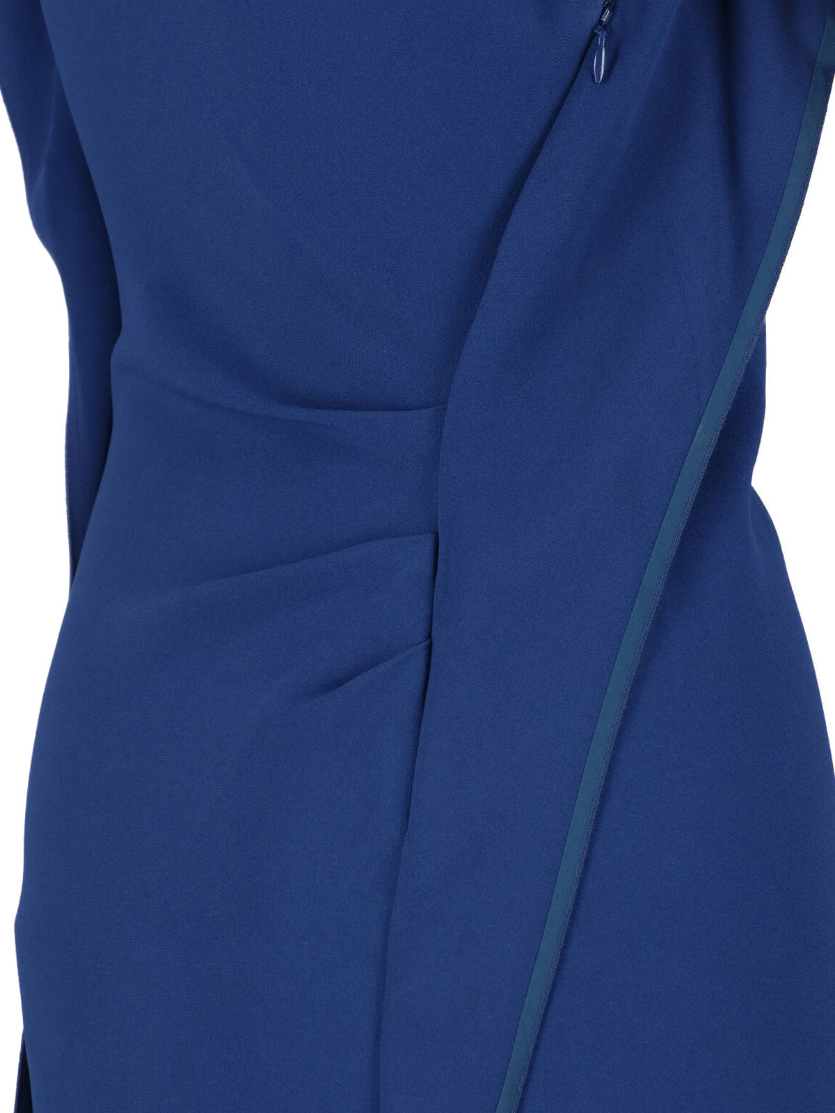 [VICTORIA BECKHAM] Short sleeve dress FW26 1326WDR007380BDARK OCEAN