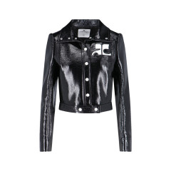 [Courreges] Leather Jacket FW26 PERCBL005VY00149999