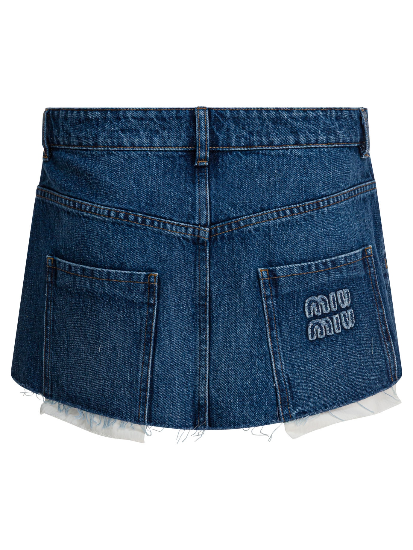 [Miu Miu] Mini skirt SS26 GWD27810BFF0008 S OOO