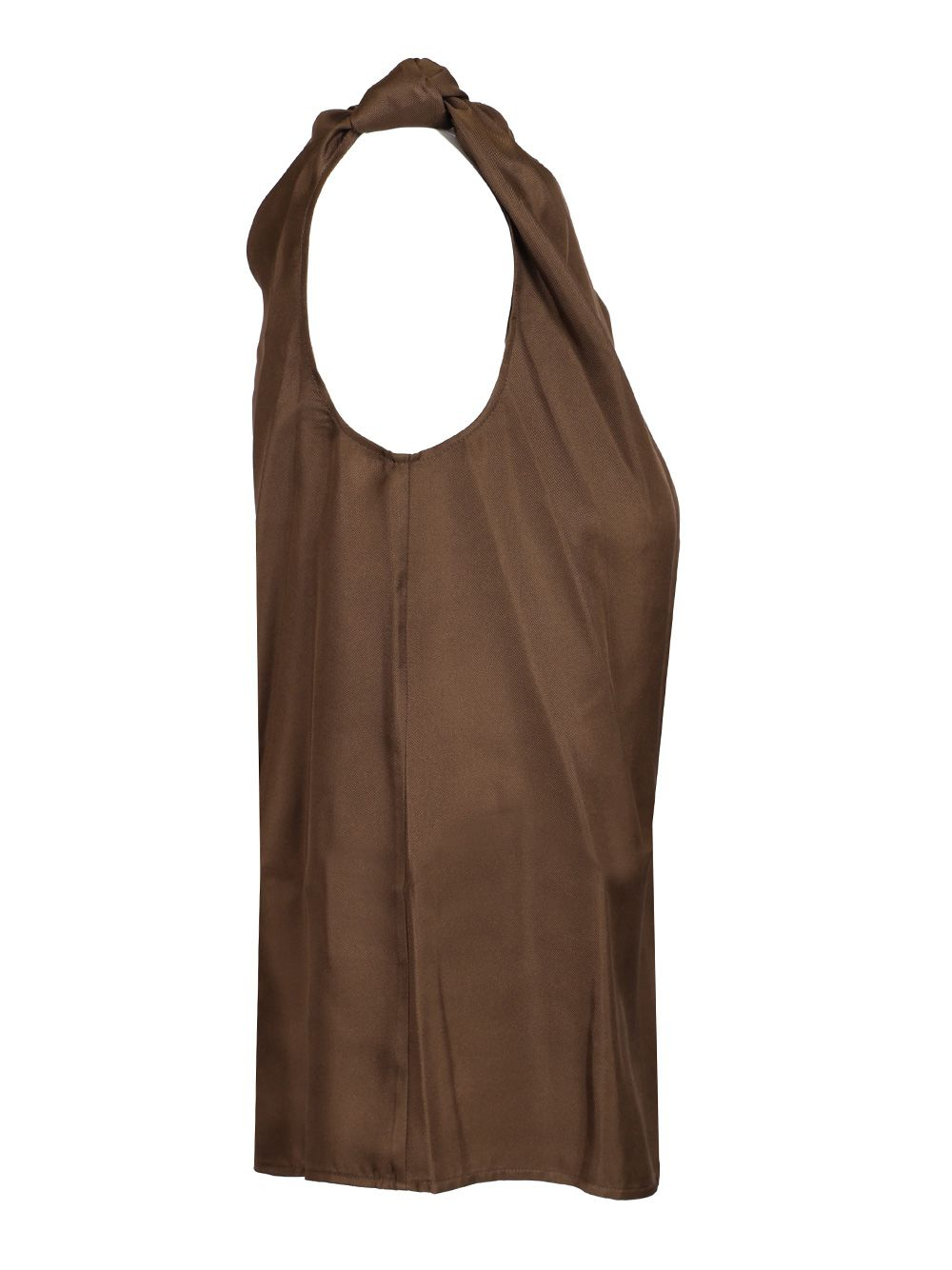 [LOULOU STUDIO] Shirts Sleeveless SS25 REMYDEEP TAUPE