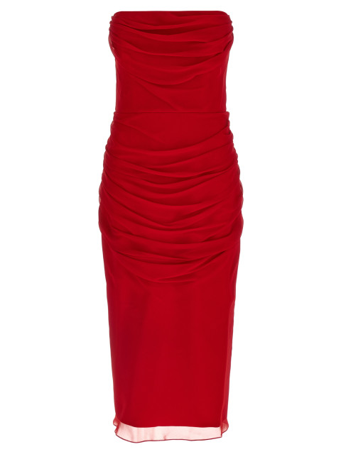 [Carolina Herrera] Sleeveless dress SS26 R2611N550SCH015