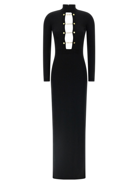 [ELISABETTA FRANCHI] Long sleeve dress FW25 AM29S57E2110