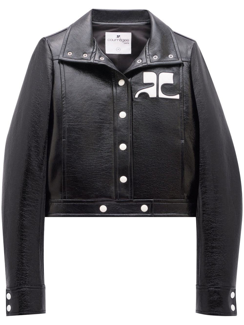 [Courreges] Leather Jacket FW26 PERCBL005VY00149999