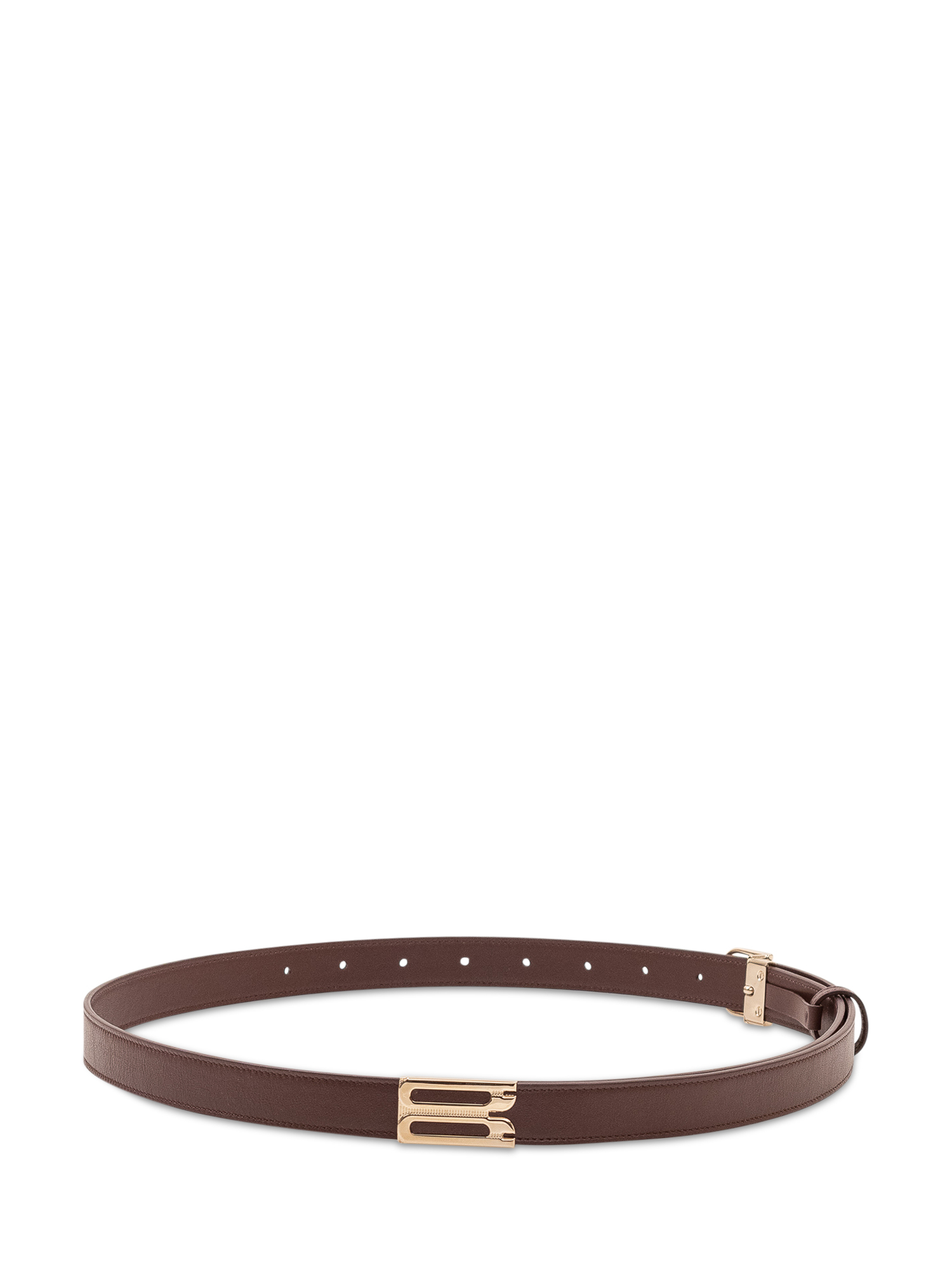 [VICTORIA BECKHAM] Belt FW26 B226AAC007525A BURGUNDY