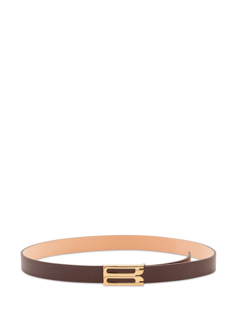 [VICTORIA BECKHAM] Belt FW26 1424ABL005954A BURGUNDY