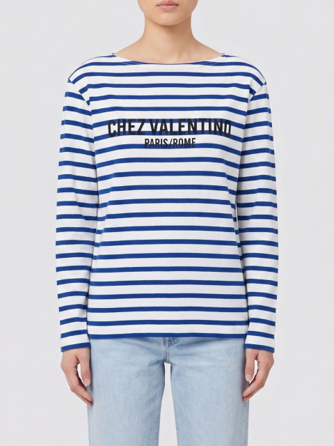 [Valentino] T-shirts Long Sleeve SS26 6B3MG24C962 CR1