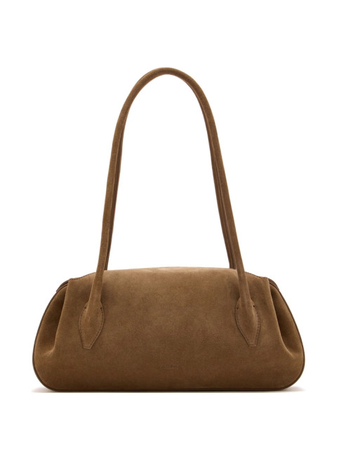[YUZEFI] Tote bag FW26 OYSTER SHOULDE SUEDE COGNA