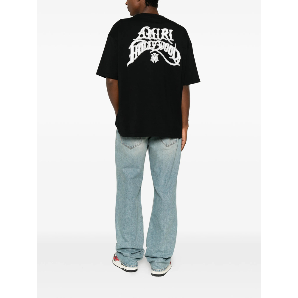 [Amiri] T-shirts Short Sleeve FW26 AMTOJR1189  BLACK