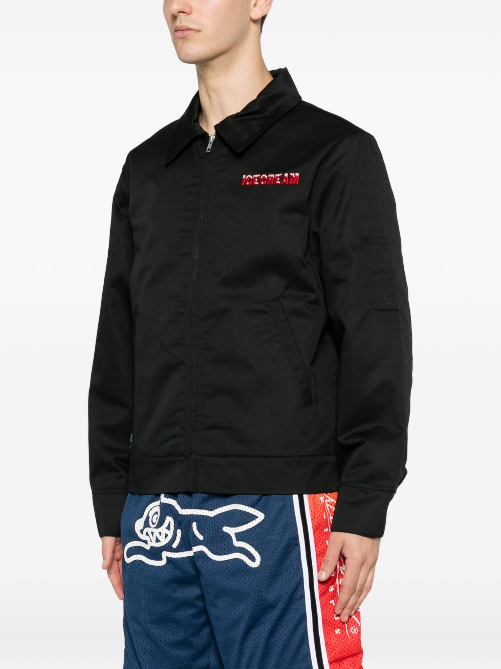 [ICECREAM] Casual Jacket FW26 ICOU26204BLACK