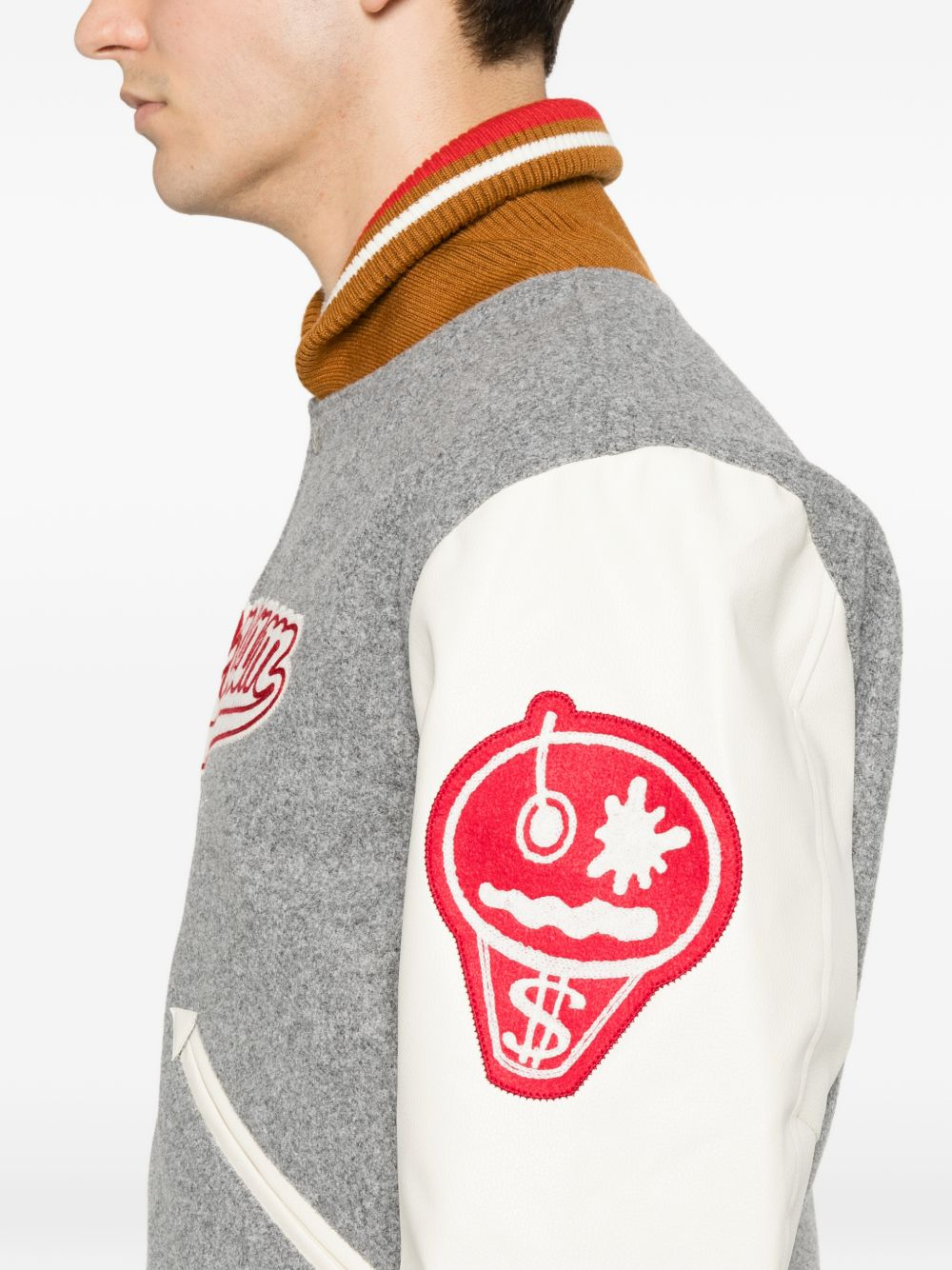 [ICECREAM] Casual Jacket FW26 ICOU26201GREY