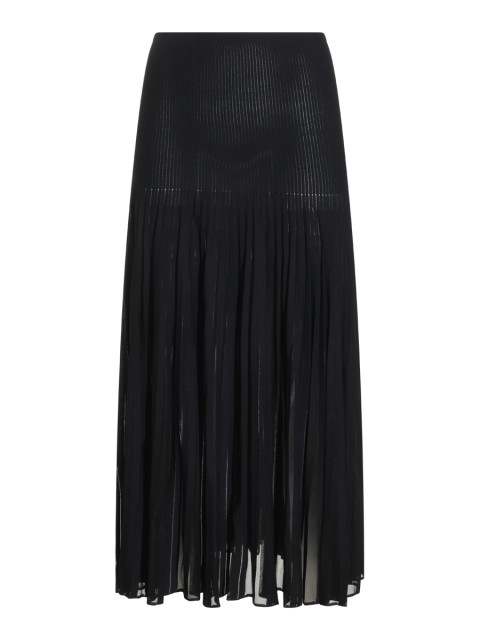 [Alaia] Long skirt FW26 AA9J2582K219D995