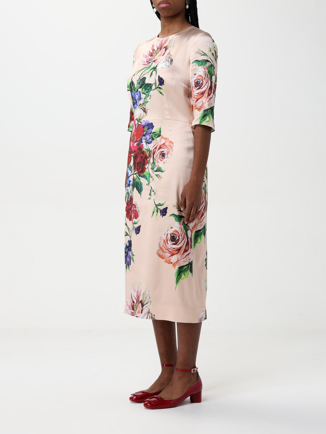 [Dolce & Gabbana] Short sleeve dress FW25 F6EAJTFSIB5 H25PR
