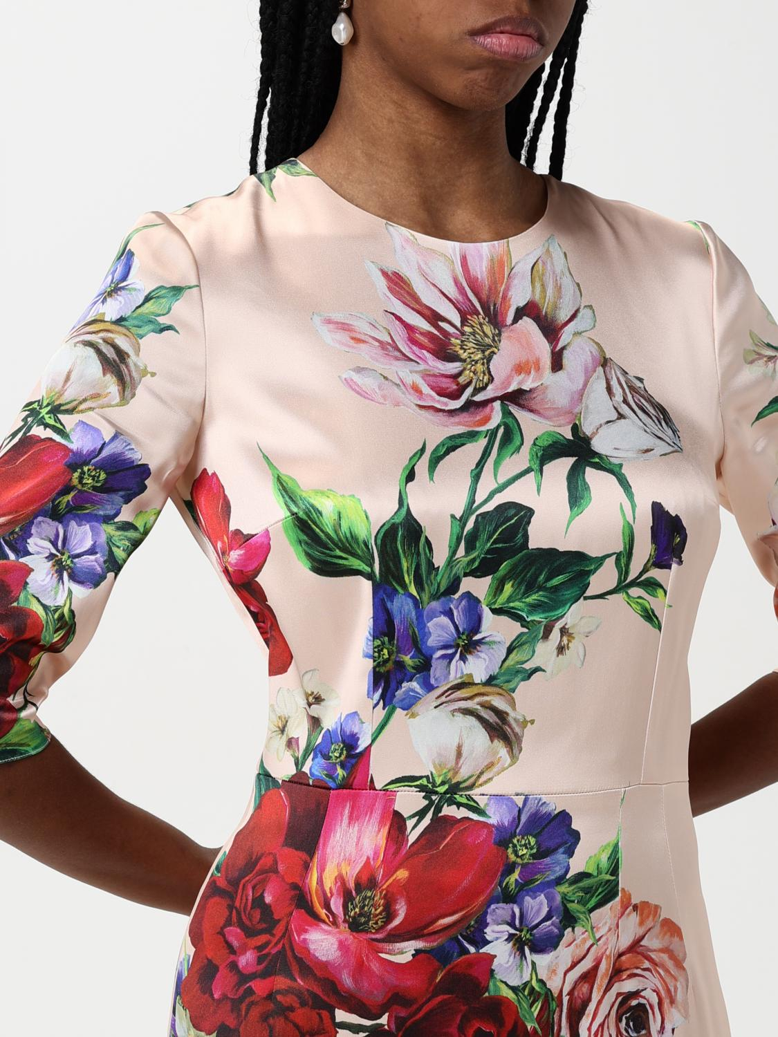 [Dolce & Gabbana] Short sleeve dress FW25 F6EAJTFSIB5 H25PR
