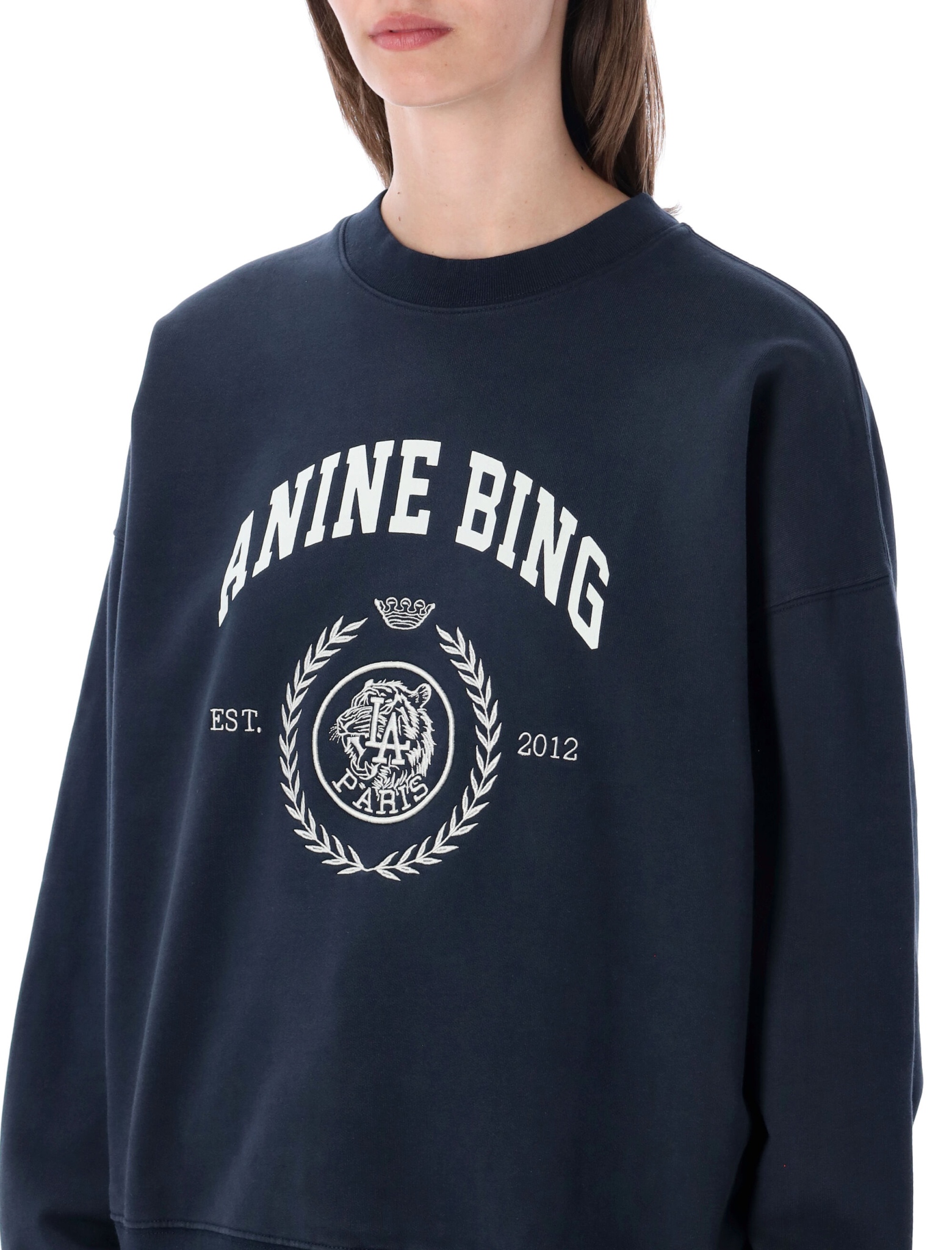 [Anine Bing] Sweatshirt FW26 A0812486NYA1DARK NAVY