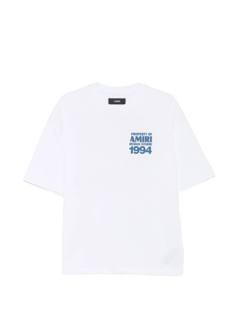 [Amiri] T-shirts Short Sleeve FW26 AMTOJR1160  WHITE